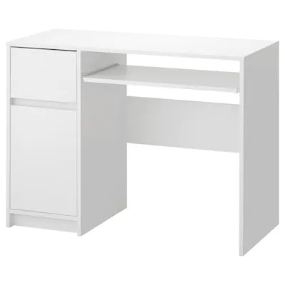 

Письменный стол IKEA (ИКЕА) EJLER 100x45 см Белый 204.715.46