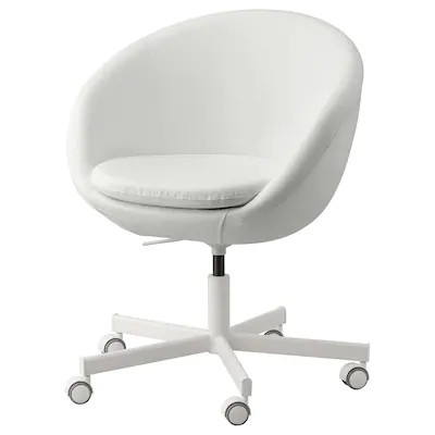 

Офисный вращающийся стул IKEA (ИКЕА) SKRUVSTA Исана Белый 504.029.95