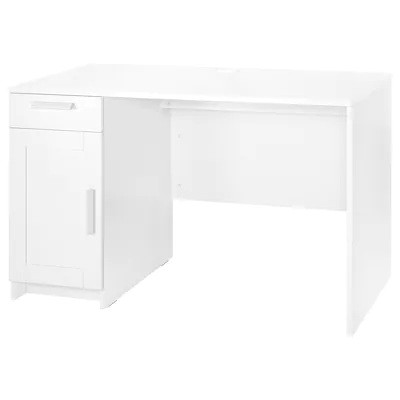 

Письменный стол IKEA (ИКЕА) BRIMNES 120x65 см белый 604.857.68