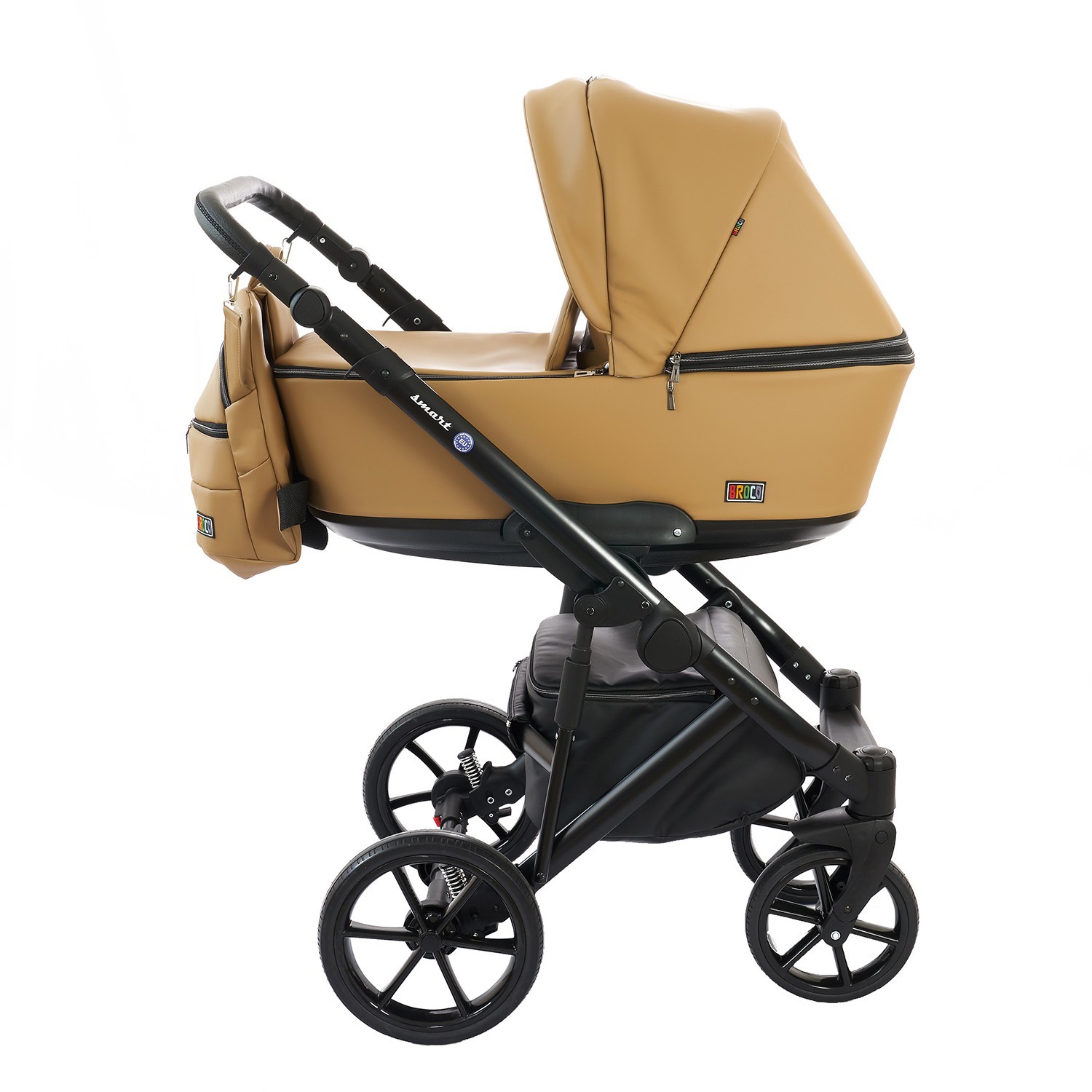 

Универсальная коляска Broco Smart 2 в 1 Brown
