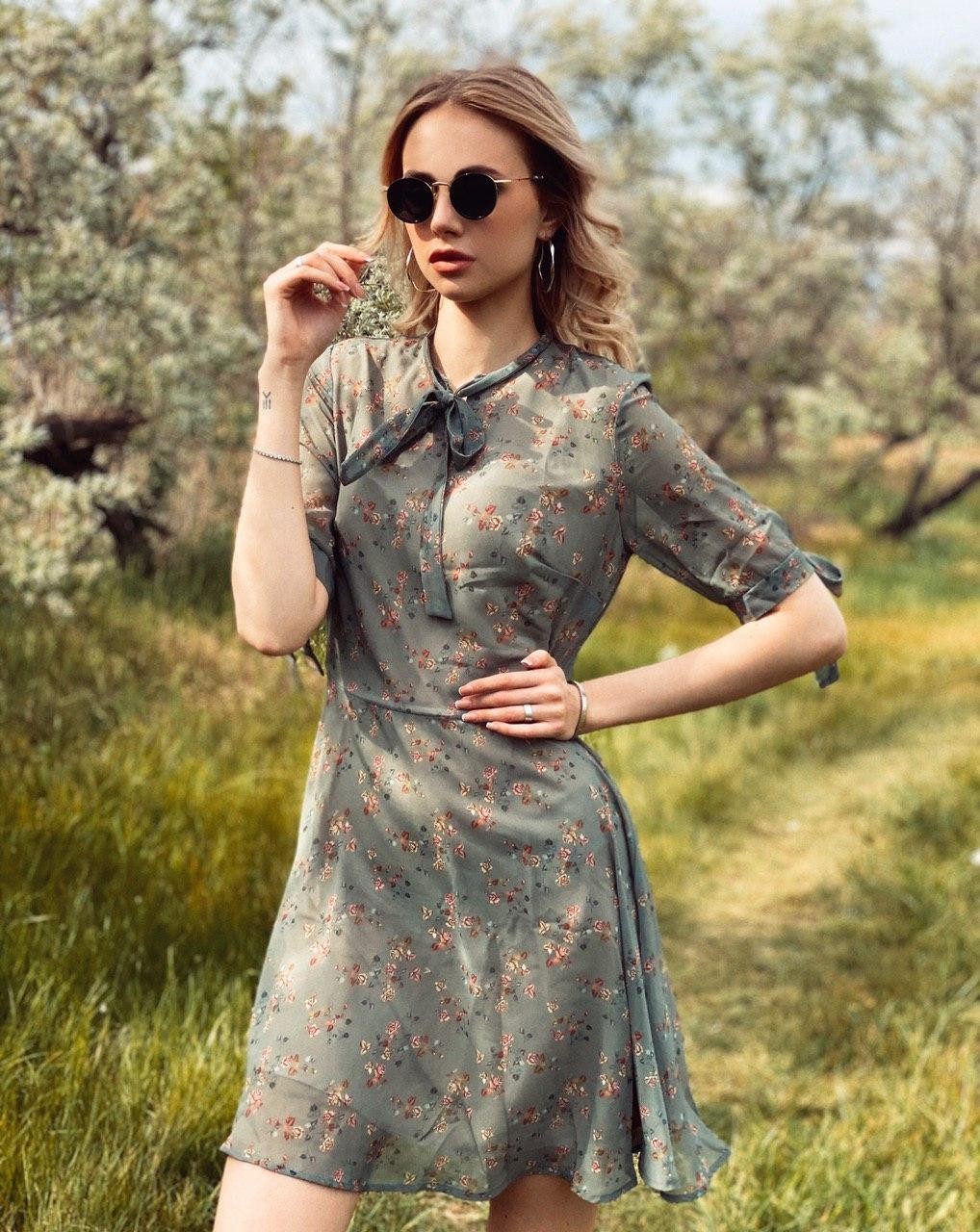 

Платье Novello H24 L хаки