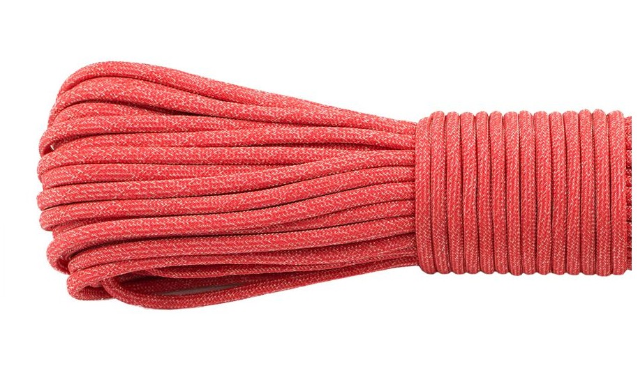 

Паракорд NOISE: crimson #324-N Paracord 550 (моток 30 метров)