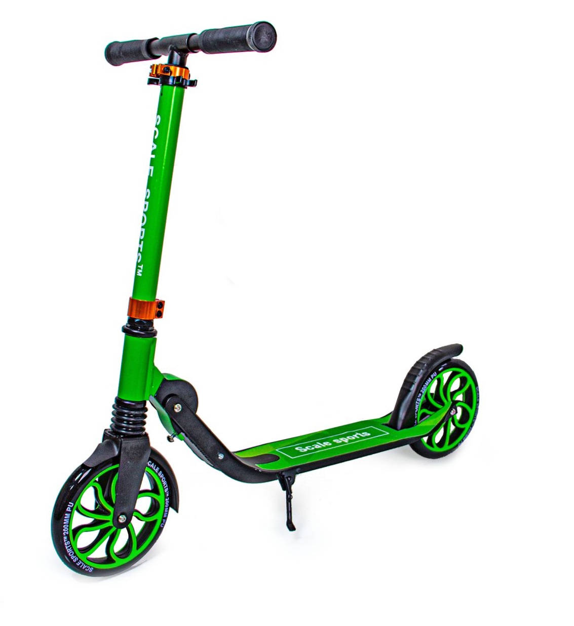 

Двухколесный самокат Scale Sports Wild. Green (складная конструкция) 1592133102