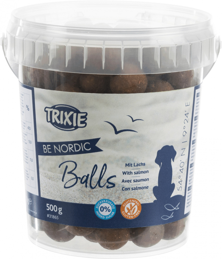 

Лакомство для собак BE NORDIC Salmon Balls Trixie с лососем 500гр (TX-31865)