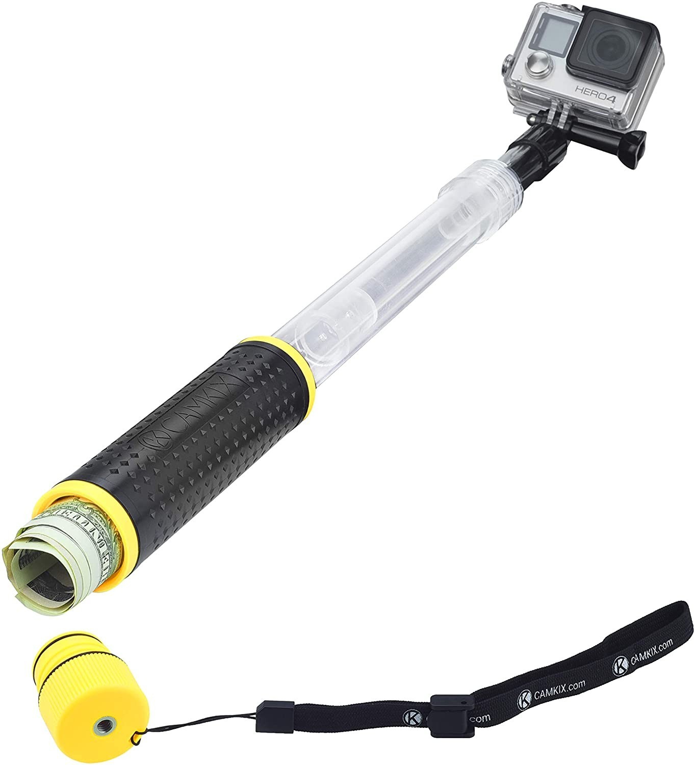 

Селфи-монопод Camkix 2in1 - плавающий телескопический полюс + рукоятка Bobber для GoPro