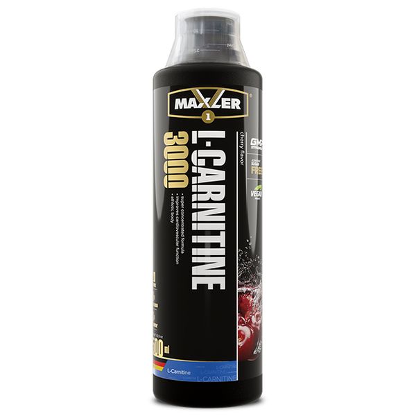

L-карнитин Maxler L-Carnitine 3000 500 мл Вишня