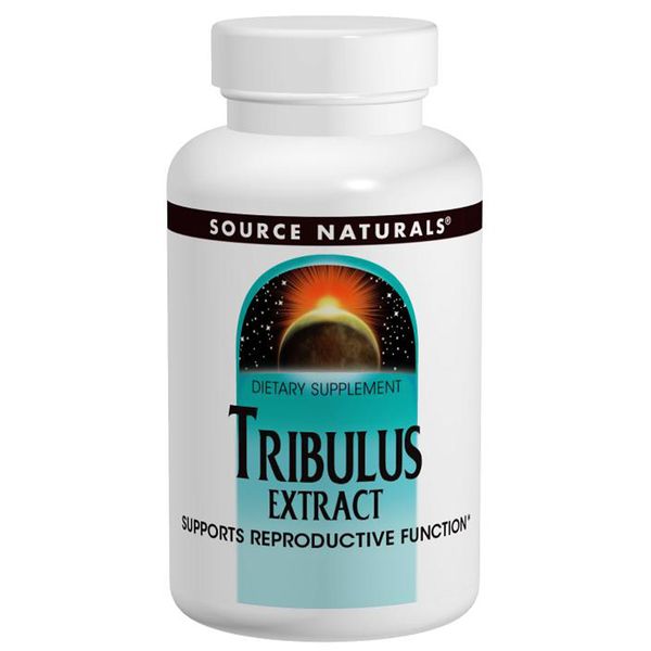 

Экстракт Трибулуса, 750 мг, Source Naturals, 60 таблеток