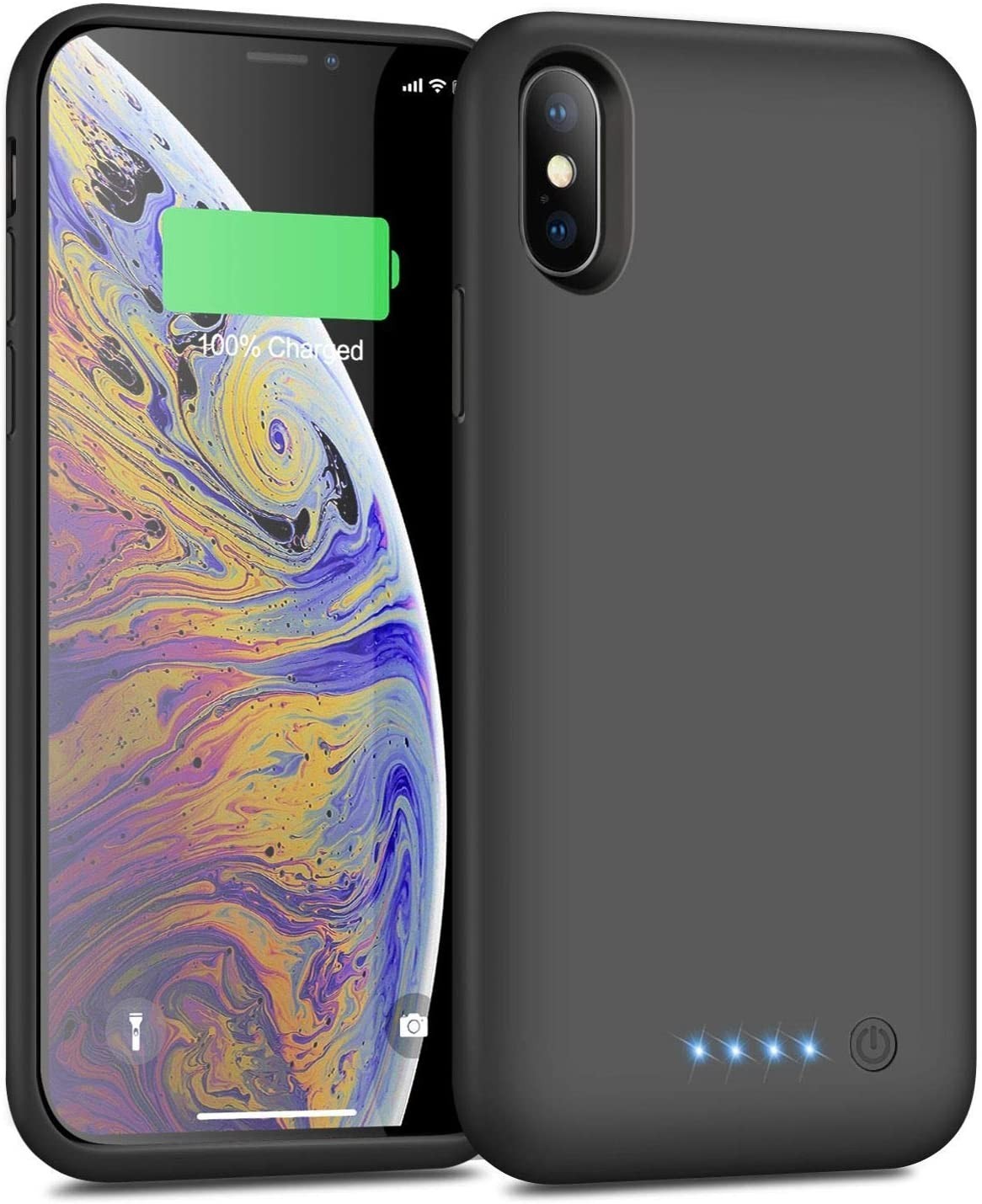 

Чехол Feob HIX50B3 Battery Case 6500 mAh для iPhone X/XS 5.8 inch Black