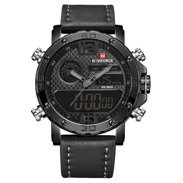 

Мужские часы Naviforce Next 45х14 мм Черный 9134