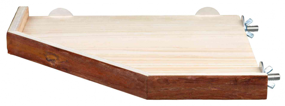 

Полка для грызунов Trixie Natural Living из натурального дерева 33см х 33см (TX-62167)