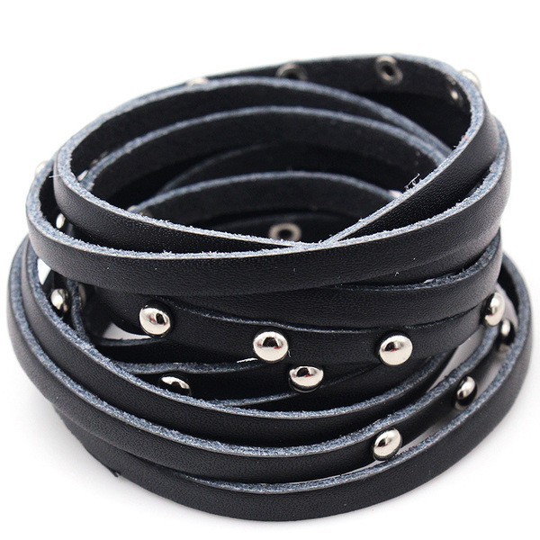 

Браслет КООRА женский из натуральной кожи многослойный 0103