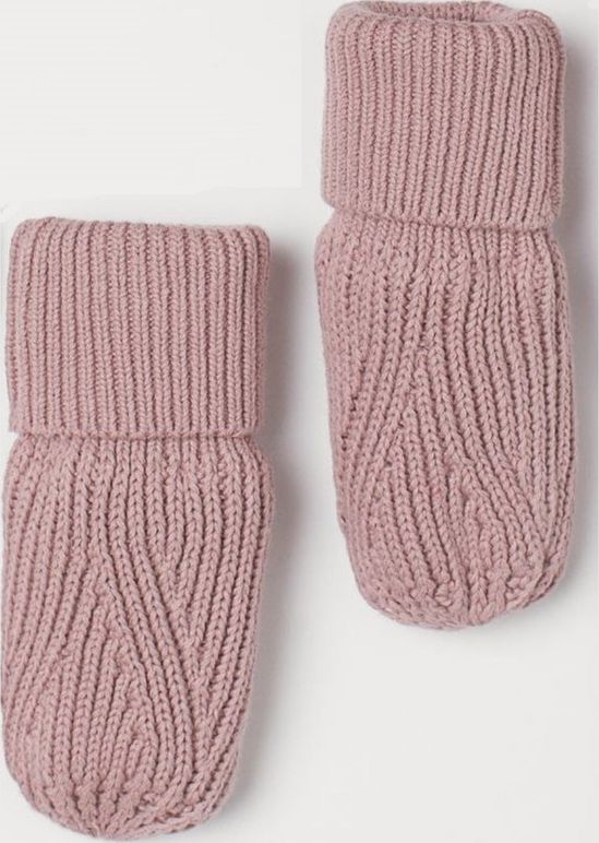 

Варежки H&M 0775450 98-104 см Розовые