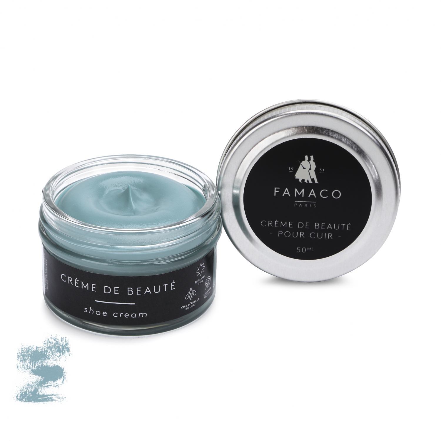 

Крем для обуви голубой 501 Famaco Creme De Beaute, 50 мл