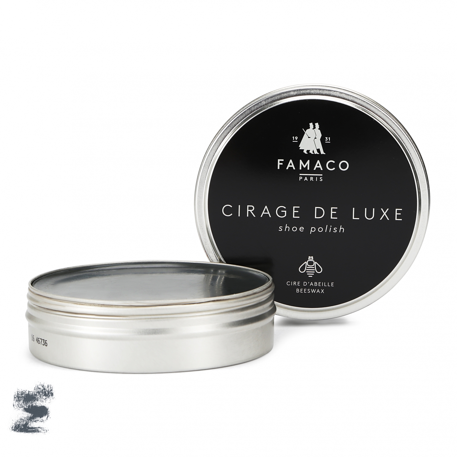 

Воск для обуви темно-серый Famaco Cirage De Luxe, 100 мл