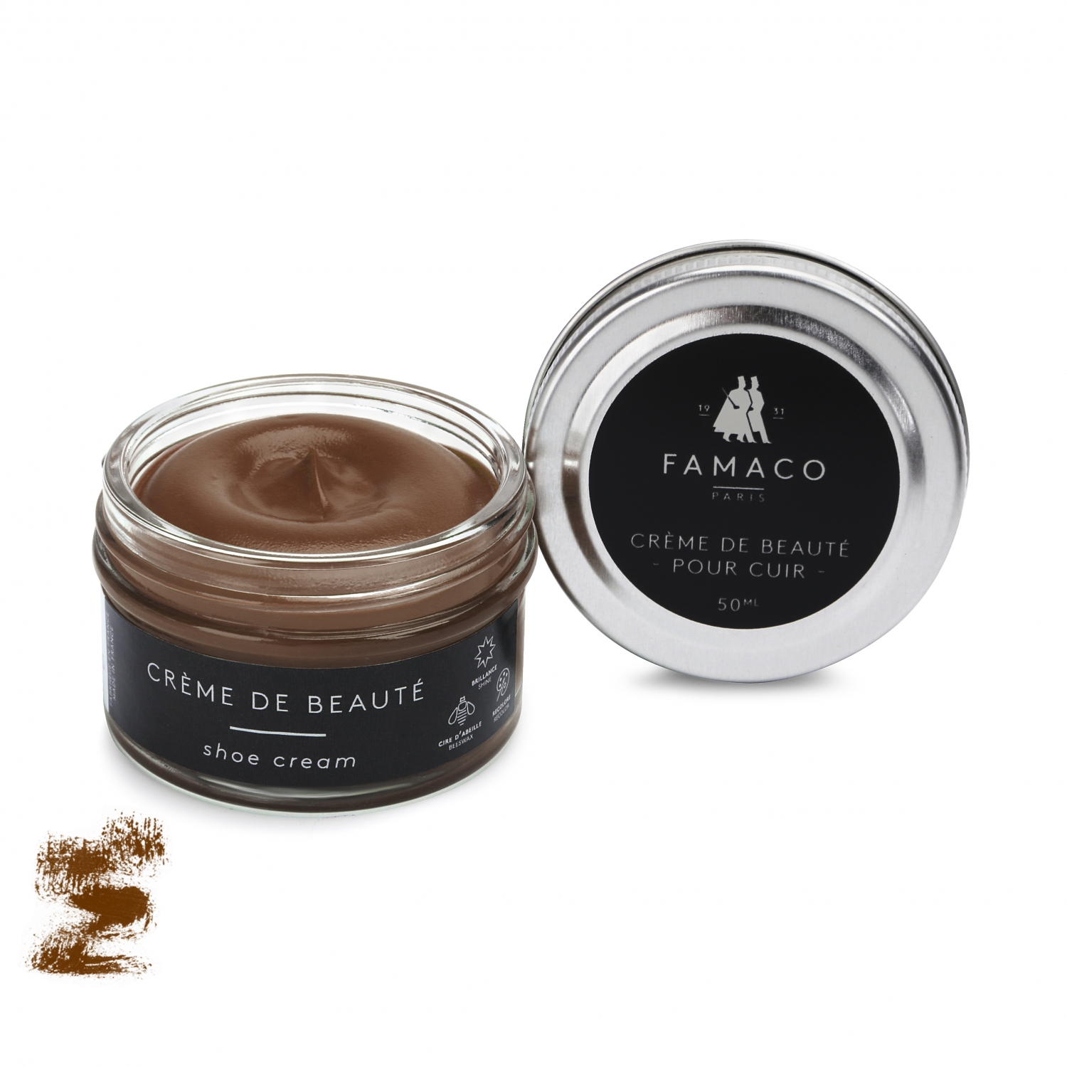 

Крем для обуви коричневый 335 Famaco Creme De Beaute, 50 мл