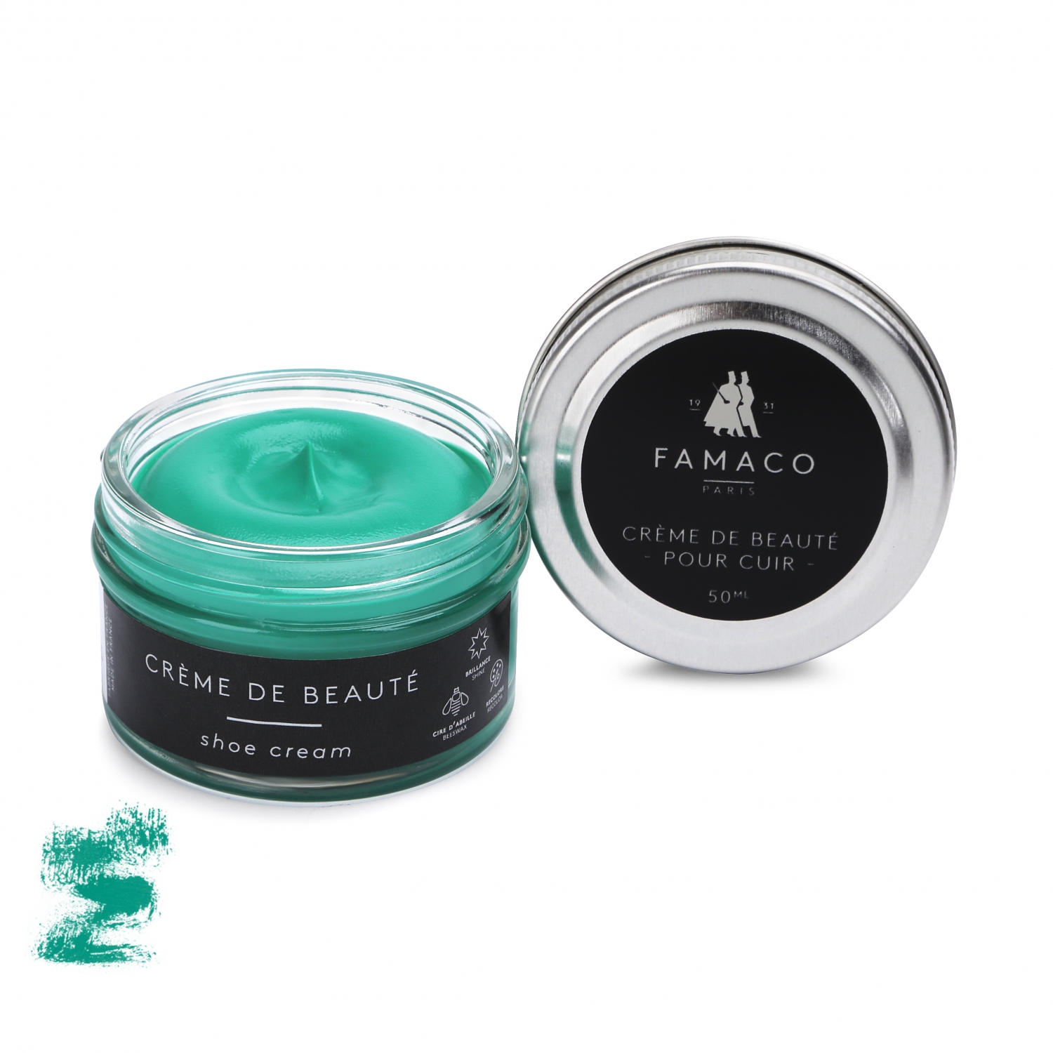 

Крем для обуви голубой 384 Famaco Creme De Beaute, 50 мл