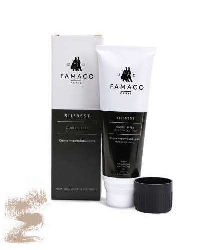

Крем для обуви бежевый 375 Famaco Sil'best, 75 мл