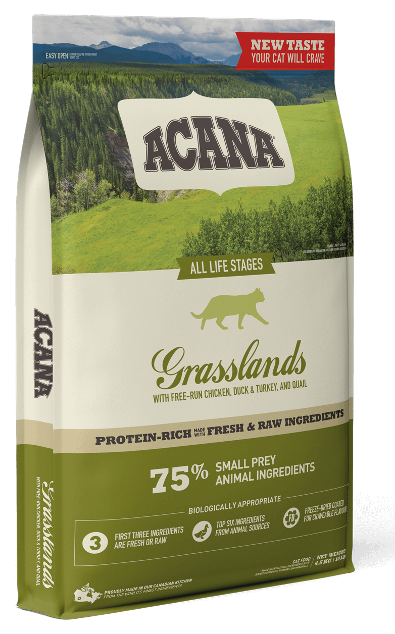 

Корм беззерновой Acana GRASSLANDS CAT для котов всех пород 1.8 кг