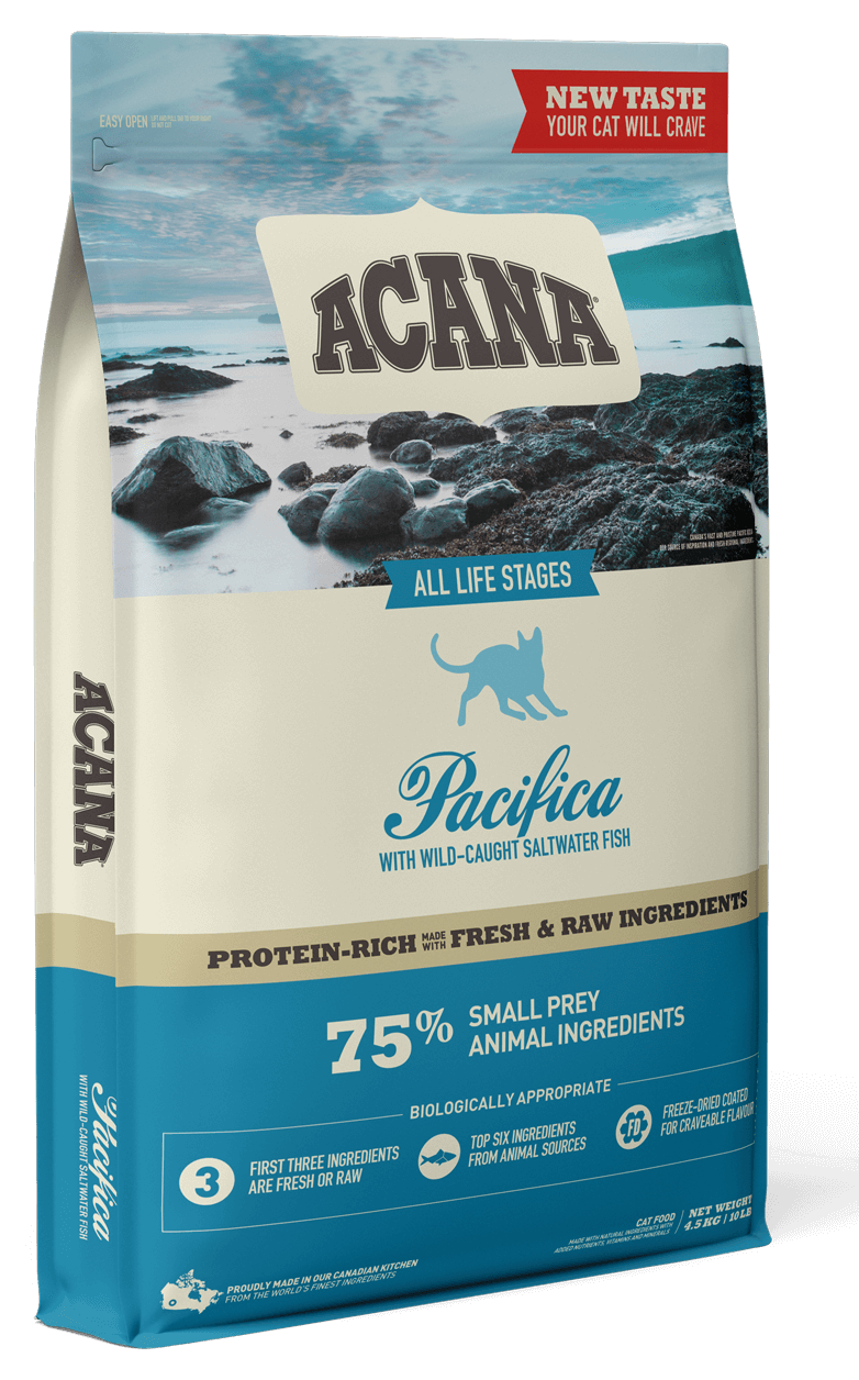 

Корм беззерновой Acana PACIFICA CAT для котов всех пород 340g