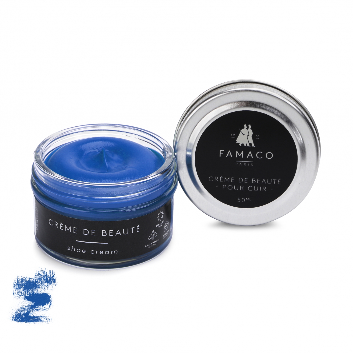 

Крем для обуви синий 356 Famaco Creme De Beaute, 50 мл