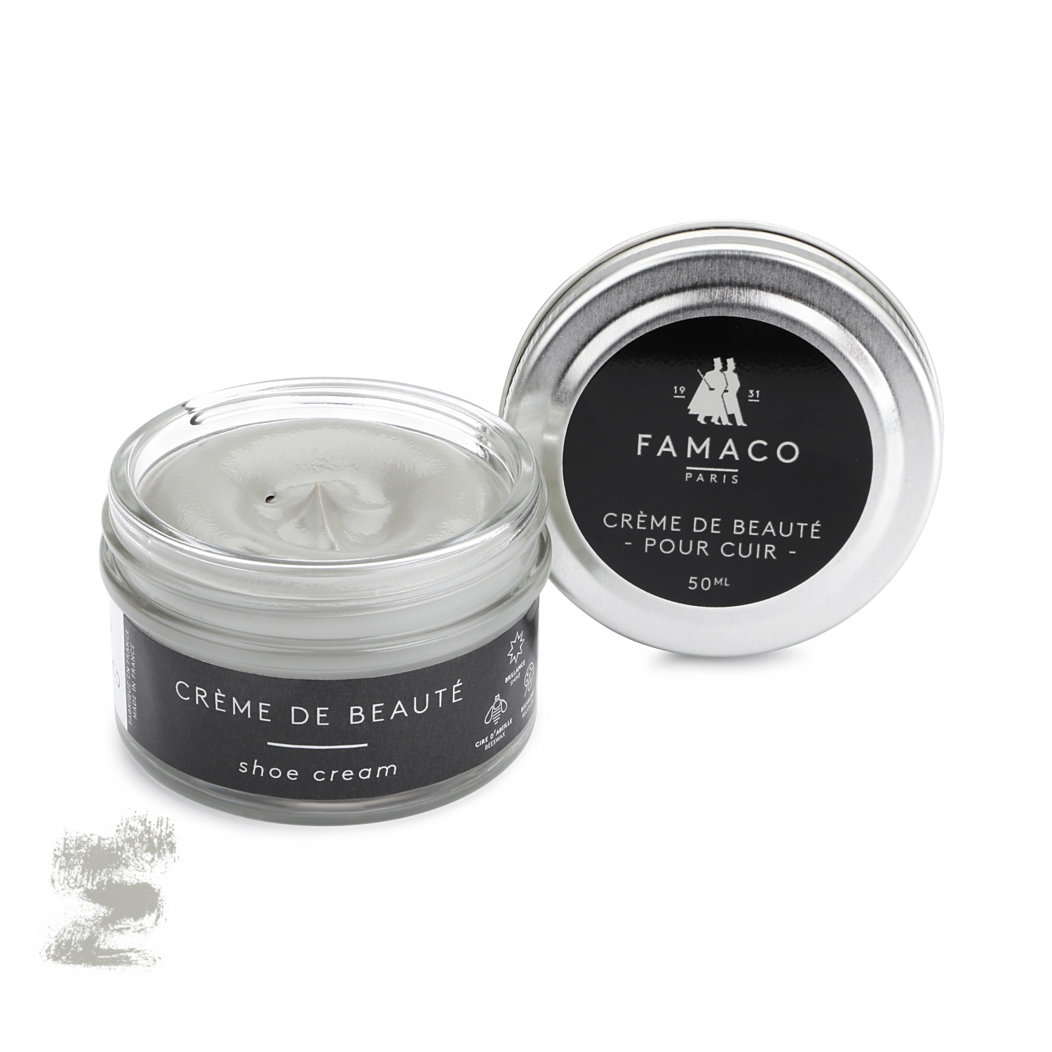 

Крем для обуви серый 377 Famaco Creme De Beaute, 50 мл