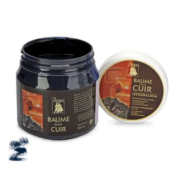 

Темно-синий бальзам для изделий из гладкой кожи Famaco Baume Pour Cuir, 300 мл