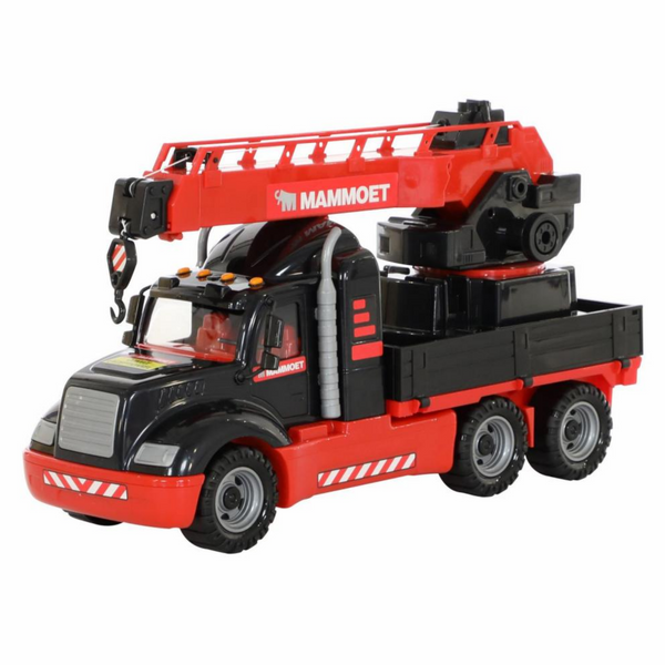 

Игрушечная машинка "Автомобиль-кран с поворотной платформой" 205-03 Polesie-MAMMOET (57112)