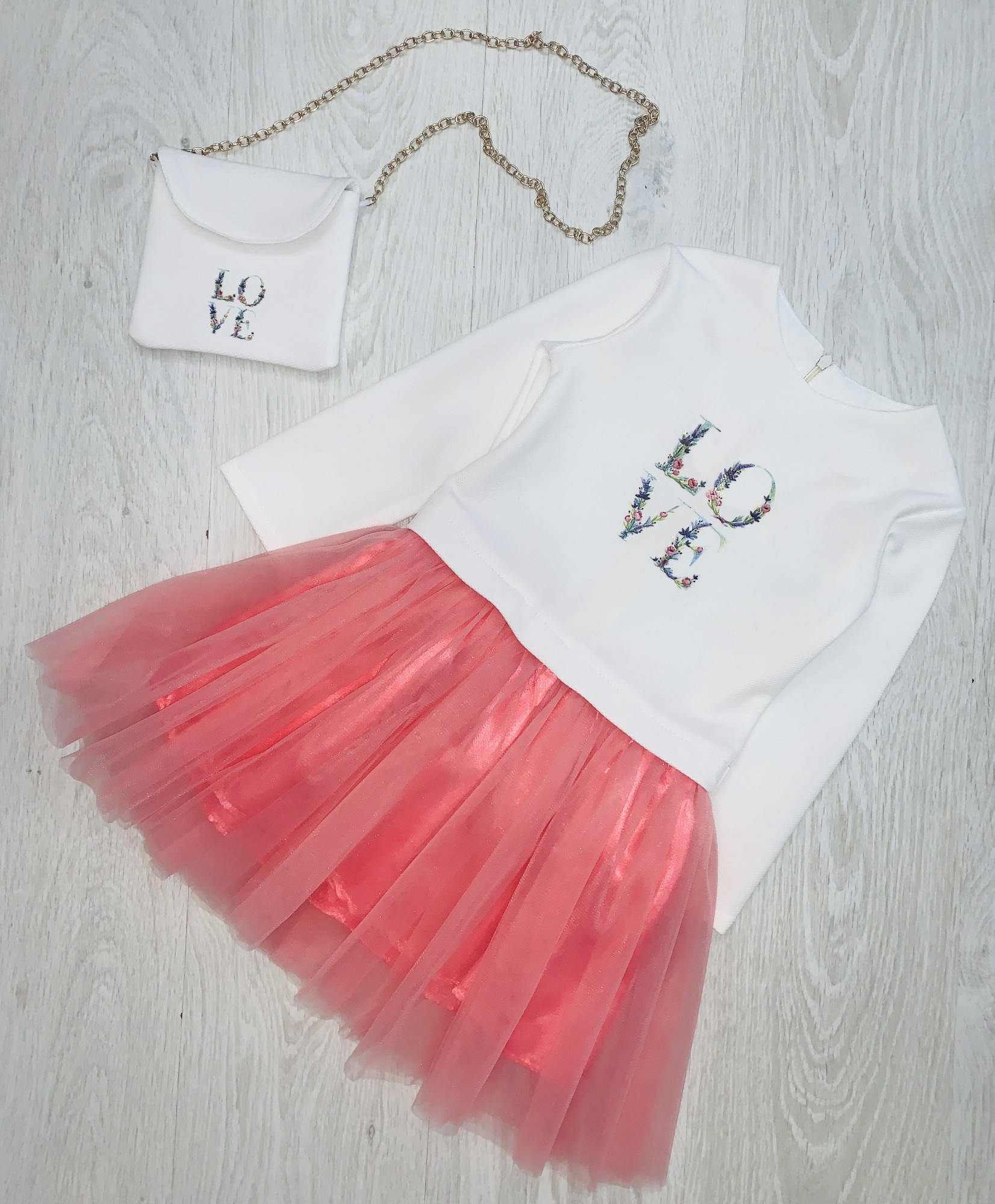 

Платье нарядное Kristy Style 7559/2 110 Пудровый