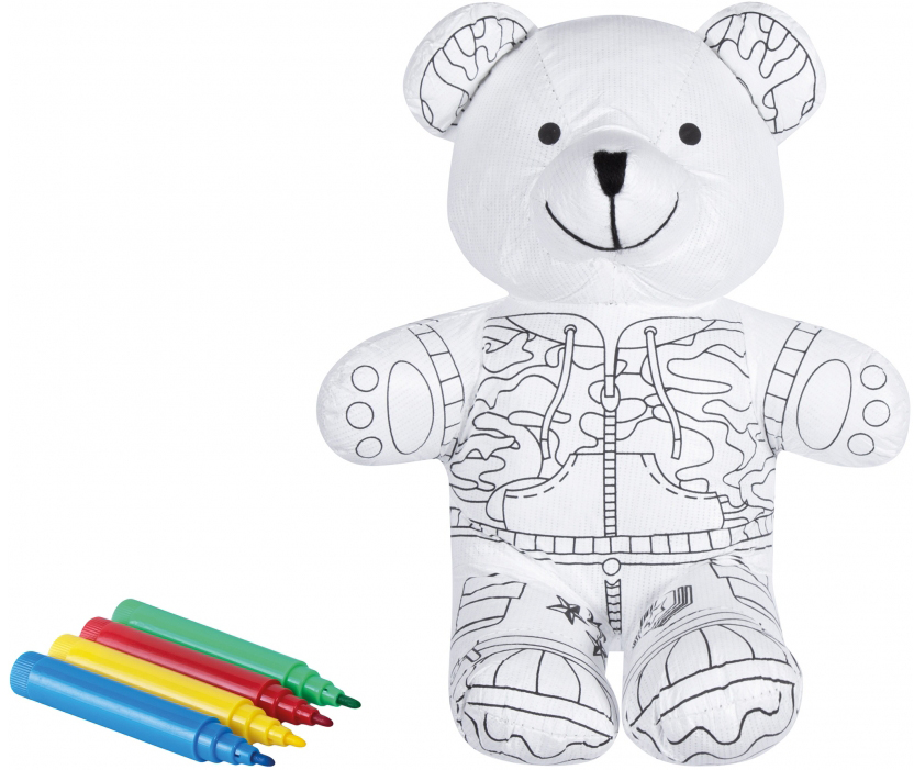 

Набор для раскрашивания Maxi Медвежонок + 4 фломастера (MX63011)