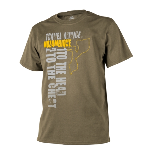 

Футболка HELIKON-TEX Travel Advice: Mozambique COYOTE, Футболка HELIKON-TEX Travel Advice: Mozambique COYOTE L/Regular