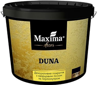 

Декоративное покрытие Maxima с кварцевым песком и перламутром "Duna" 1 кг (4820024426862)