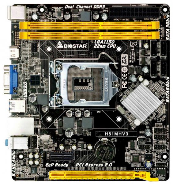 

Материнская плата Biostar h81mhv3