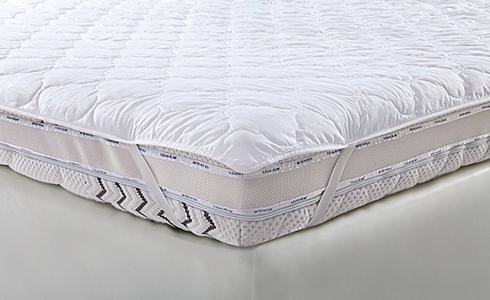 

Наматрасник с угловыми фиксаторами Matroluxe Бязь Белый 80х200