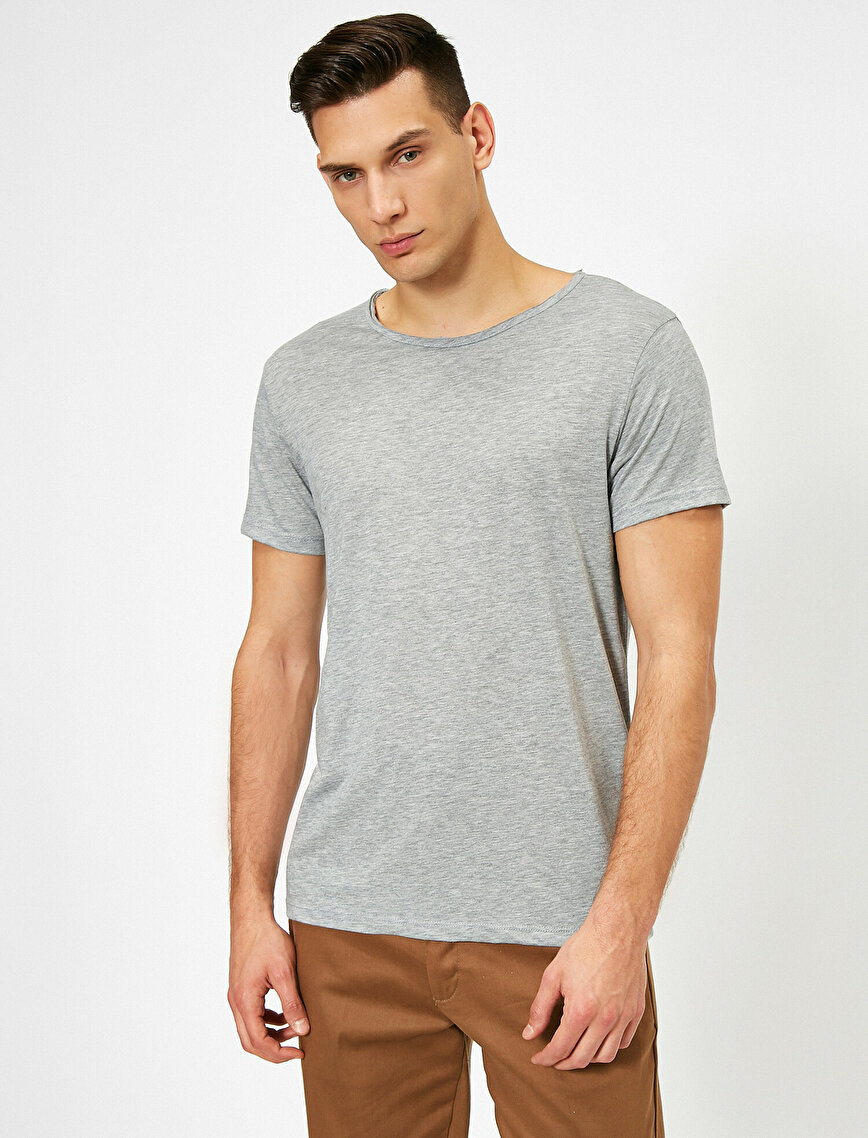 

Футболка Koton 0YAM12018LK-027 S Grey