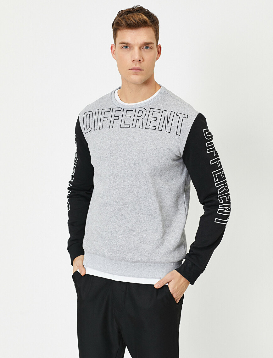 

Свитшот Koton 0YAM75179HK-027 S Grey