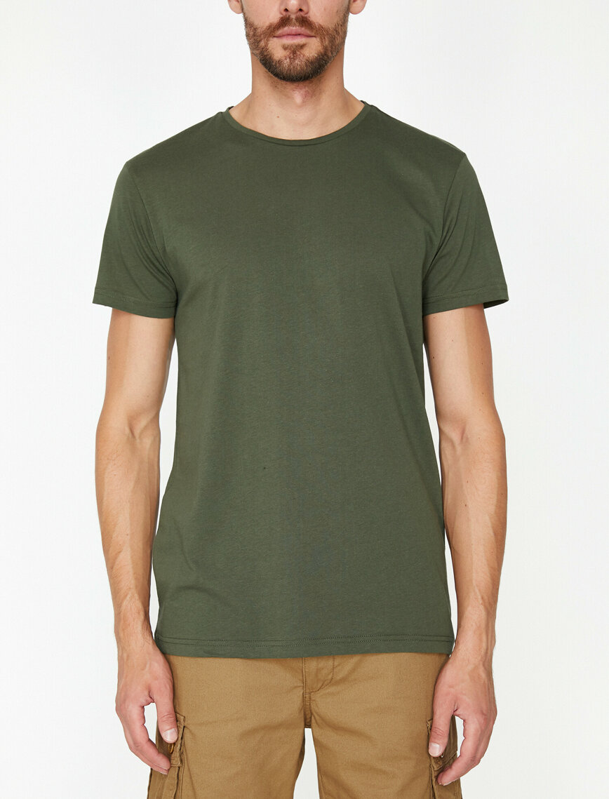 

Футболка Koton 9KAM12136LK-890 XS Khaki