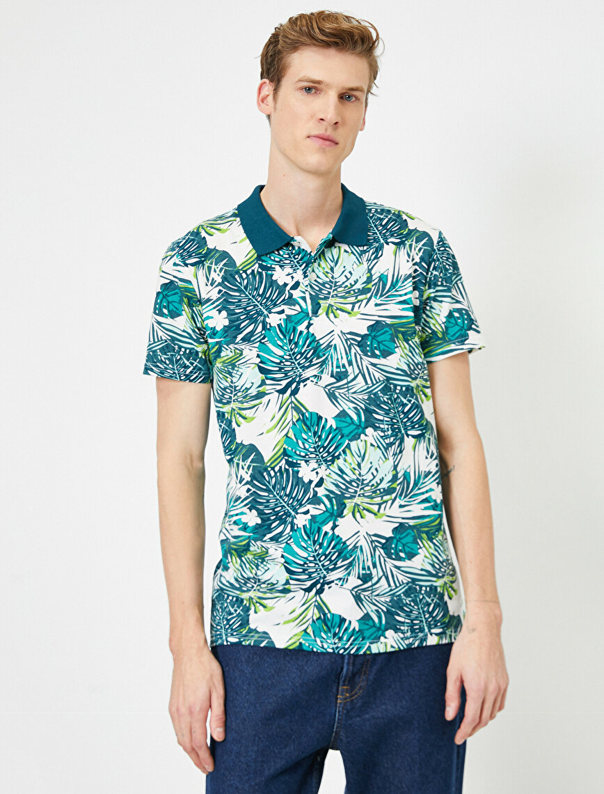 

Футболка Koton 0YAM14426LK-02F S Green Design