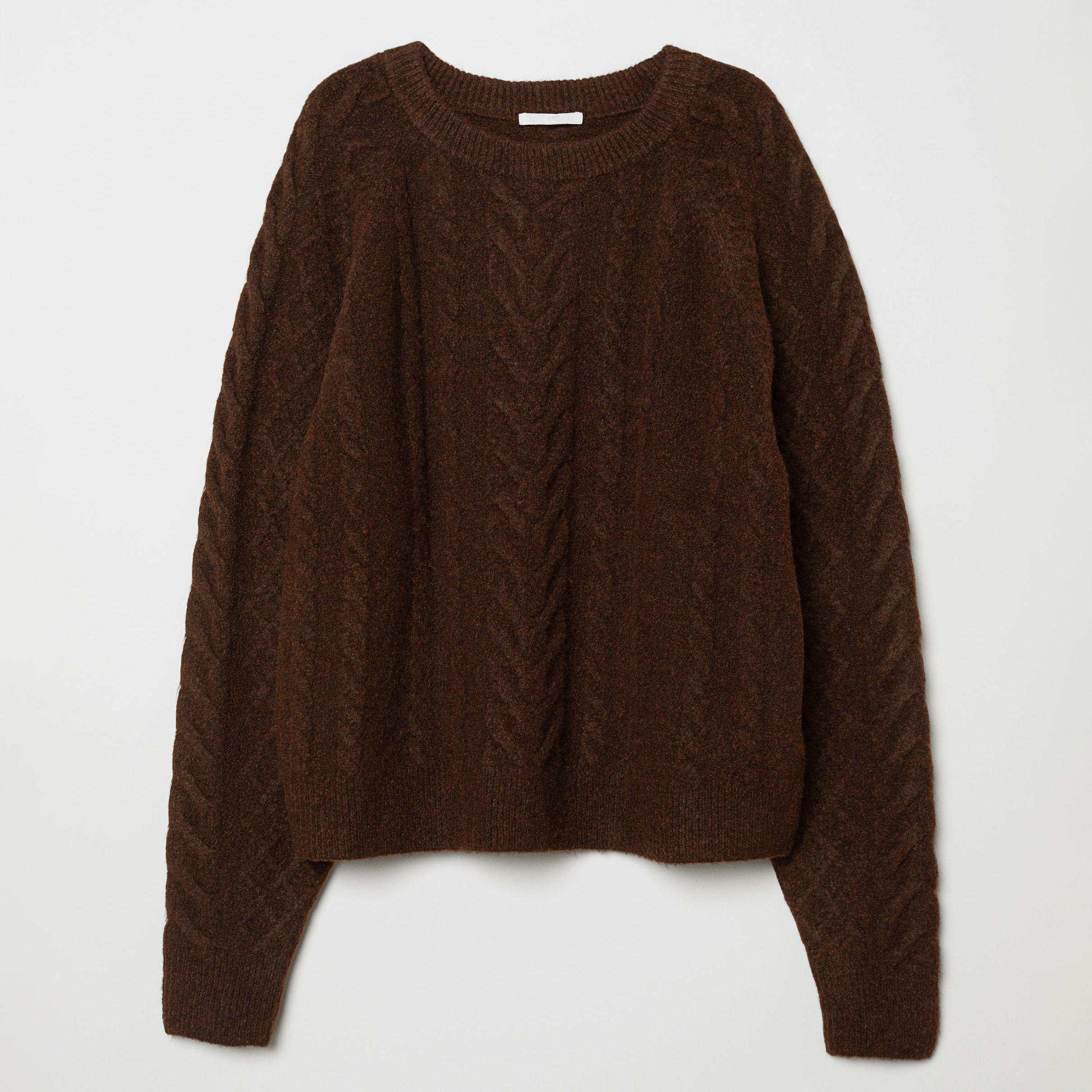 

Джемпер H&M 6652128RP2 L Темно-коричневый
