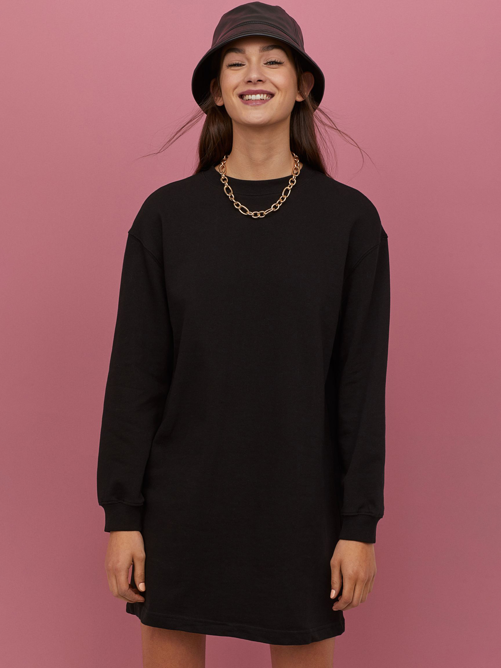 

Платье H& 7360491RP7  Черное, Платье H&M 7360491RP7 M Черное