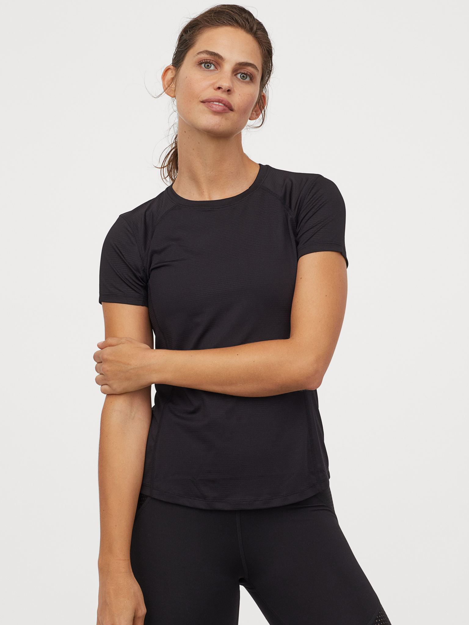 

Футболка H& Sport 7915871RP6  Черная (PS2030000124862_KAY2000001264362, Футболка H&M Sport 7915871RP6 M Черная (PS2030000124862_KAY2000001264362)
