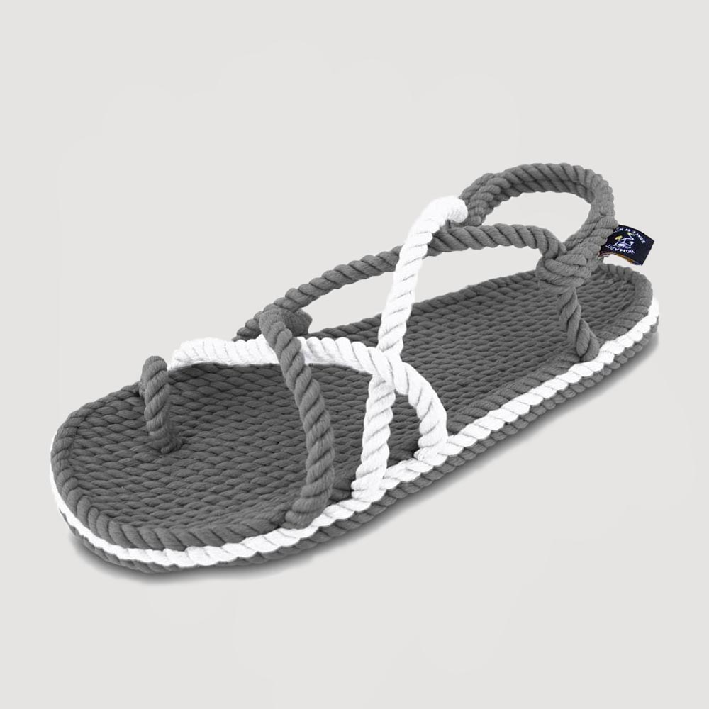 

Плетёные сандали с веревки Nomadic State Of Mind Toe-Joe 38 Gray White