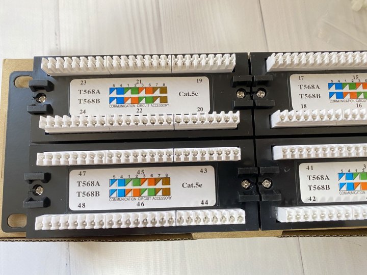 

Патч-панель Atcom 19" 48 портов UTP