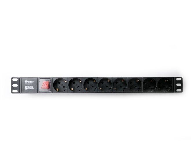 

Силовий блок Hypernet 19" 8 розеток без кабеля з викл. (SPP8-WC)