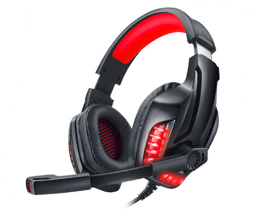 

Навушники REAL-EL GDX-7650 Black-Red