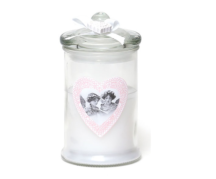 

Набор свеч ароматизированных (больших) в стекле с декором Bon 408-033 (195г), 6 шт