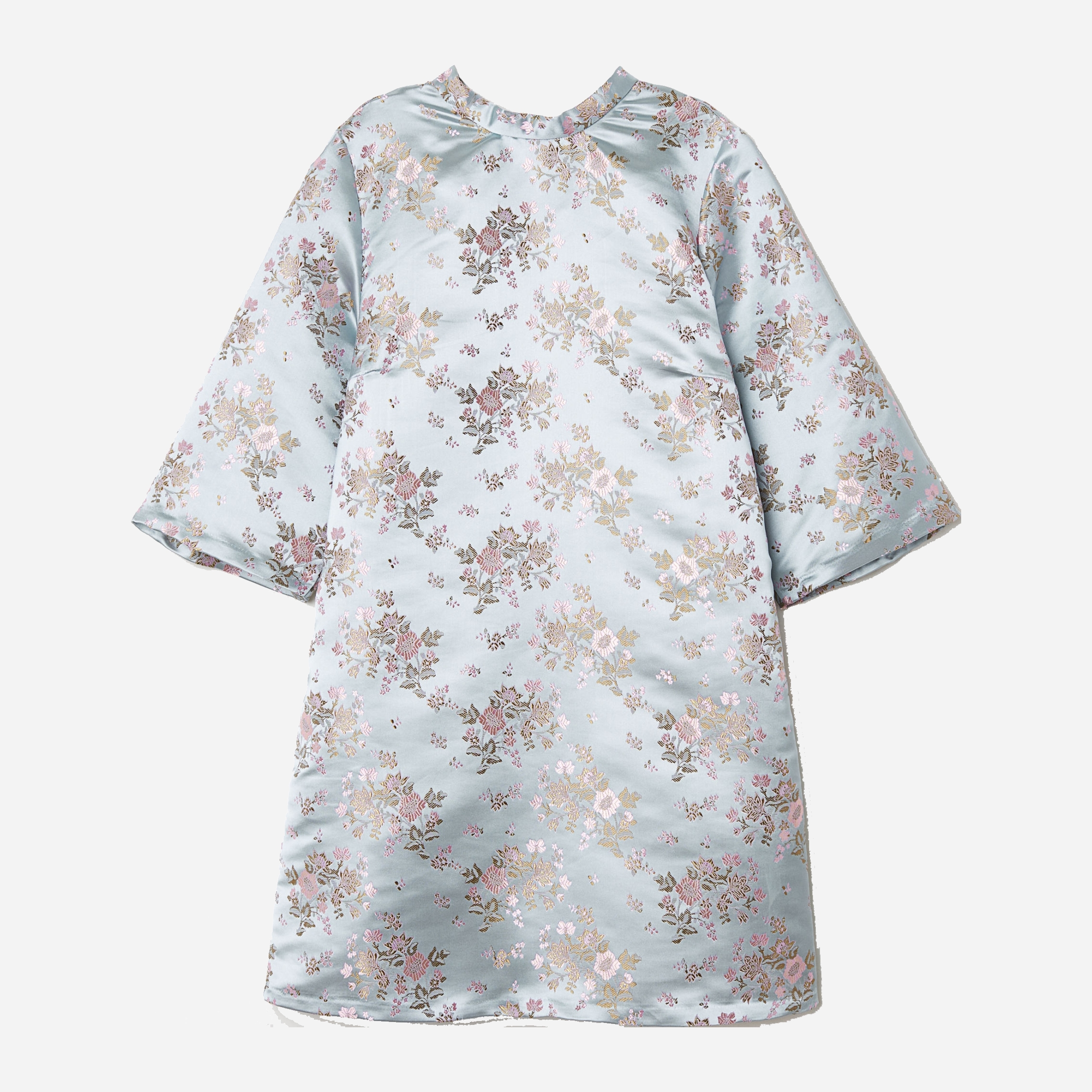 

Платье H&M 6195627-ABED 46 Голубое с разноцветным