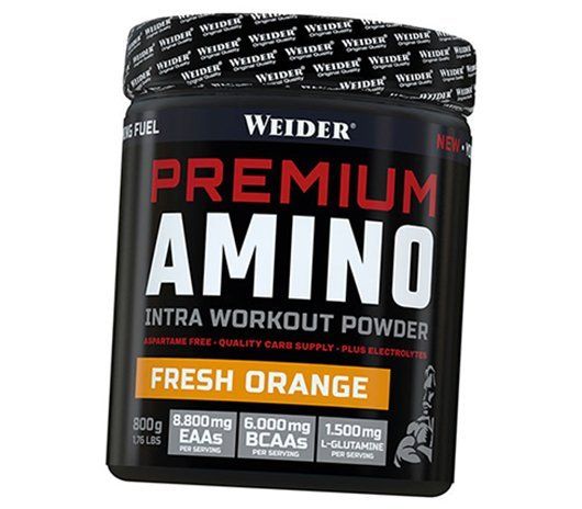 

Premium Amino Powder Weider 800г Апельсин (27089018)