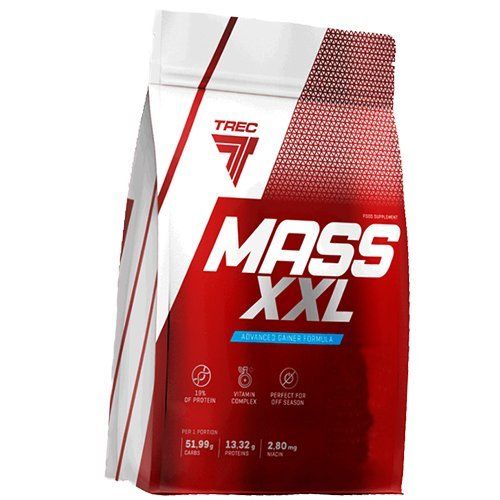 

Гейнер, Mass XXL, Trec Nutrition 1000г Банан (30101001)