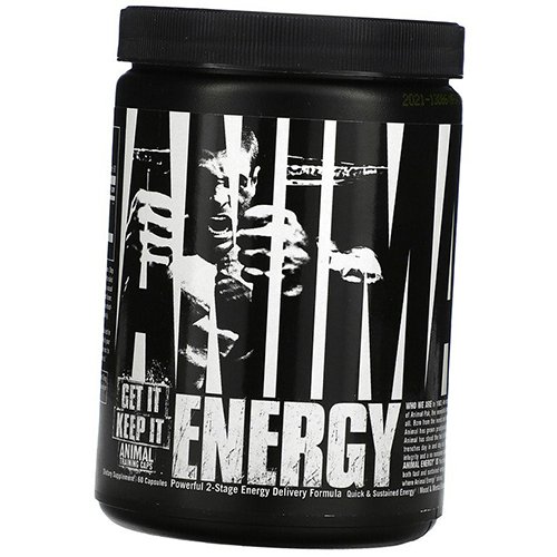 

Энергетик перед тренировкой, Animal Energy, Universal Nutrition 60капс (17086001)