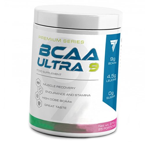 

ВСАА, BCAA Ultra 9, Trec Nutrition 375г Вишня-грейпфрут (28101013)
